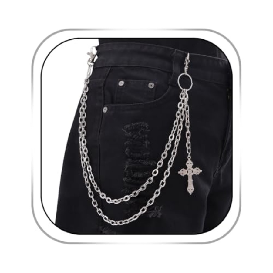 Men'S Accessories Wallet - Wallet Chain for Men Women Hip