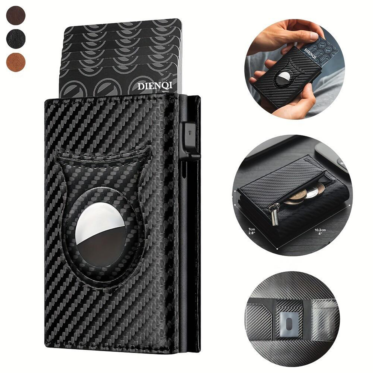 Men'S Accessories Wallet - Rfid Business Credit Card Holders Luxury