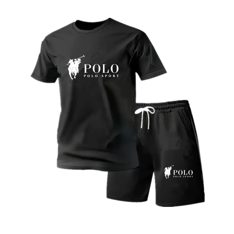 Men'S Accessories Pouch - Men's mesh round neck sports suit