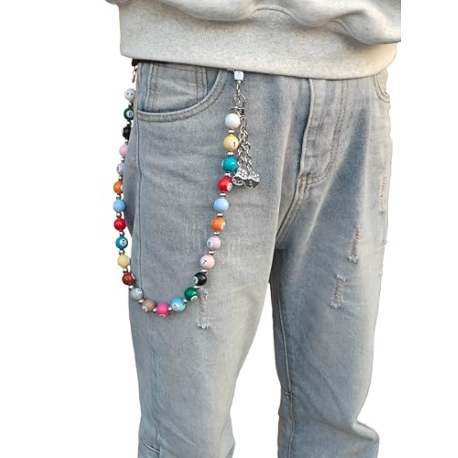Men'S Accessories Wallet - Long Wallet Pants Chains for Men