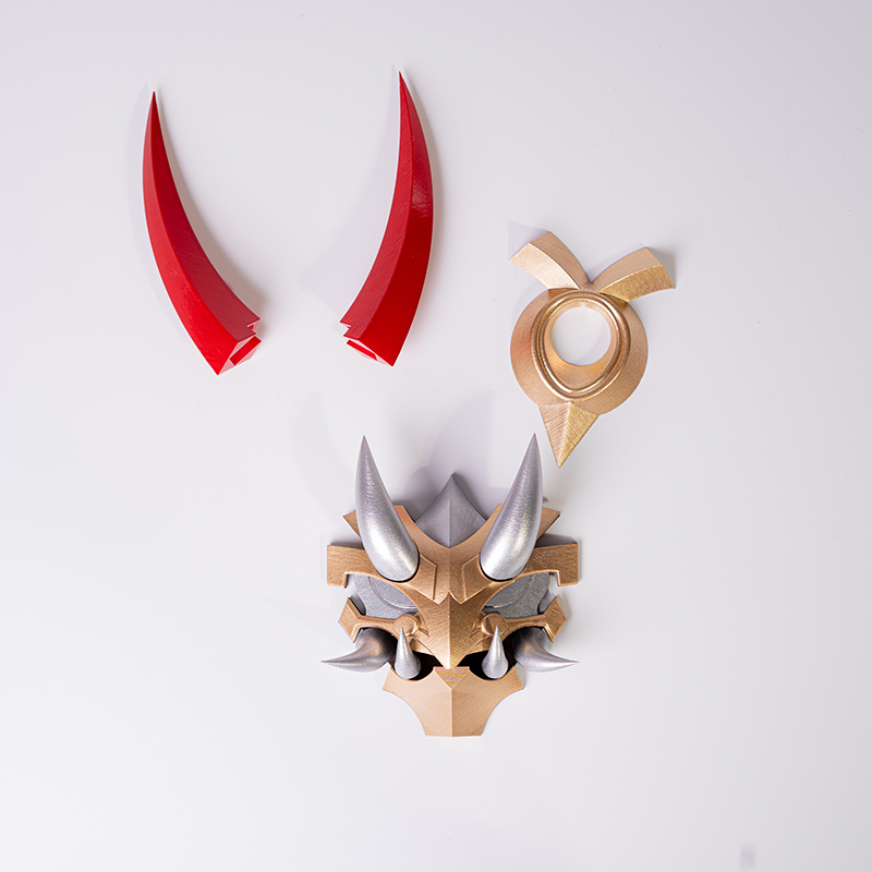 Men Accessories Photos - Game Genshin Impact Arataki Itto Cosplay