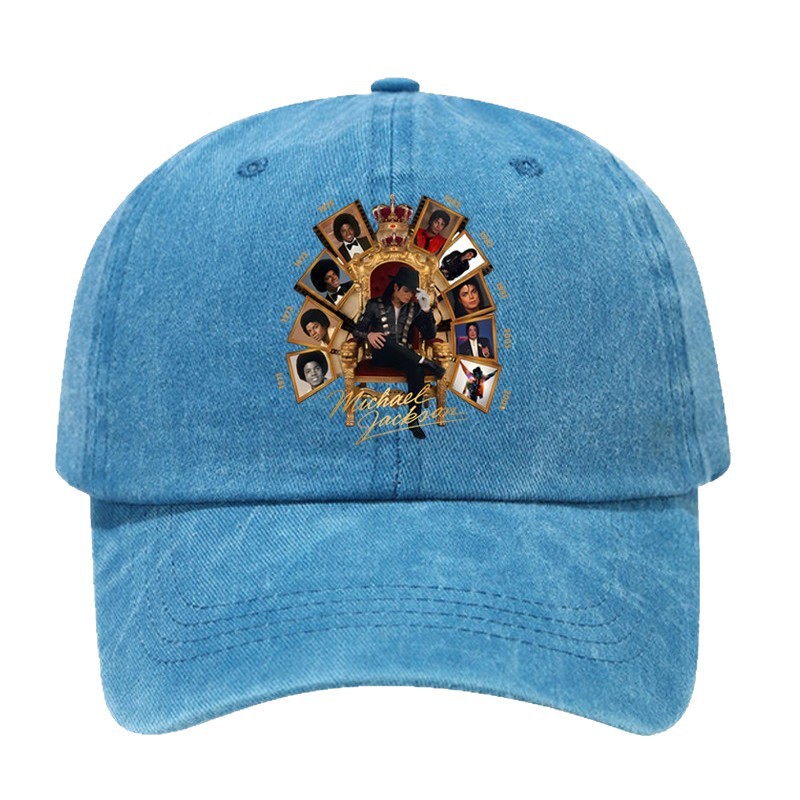 Hat Snapback Cap - Summer Adjustable Sun Hats Michael Jackson