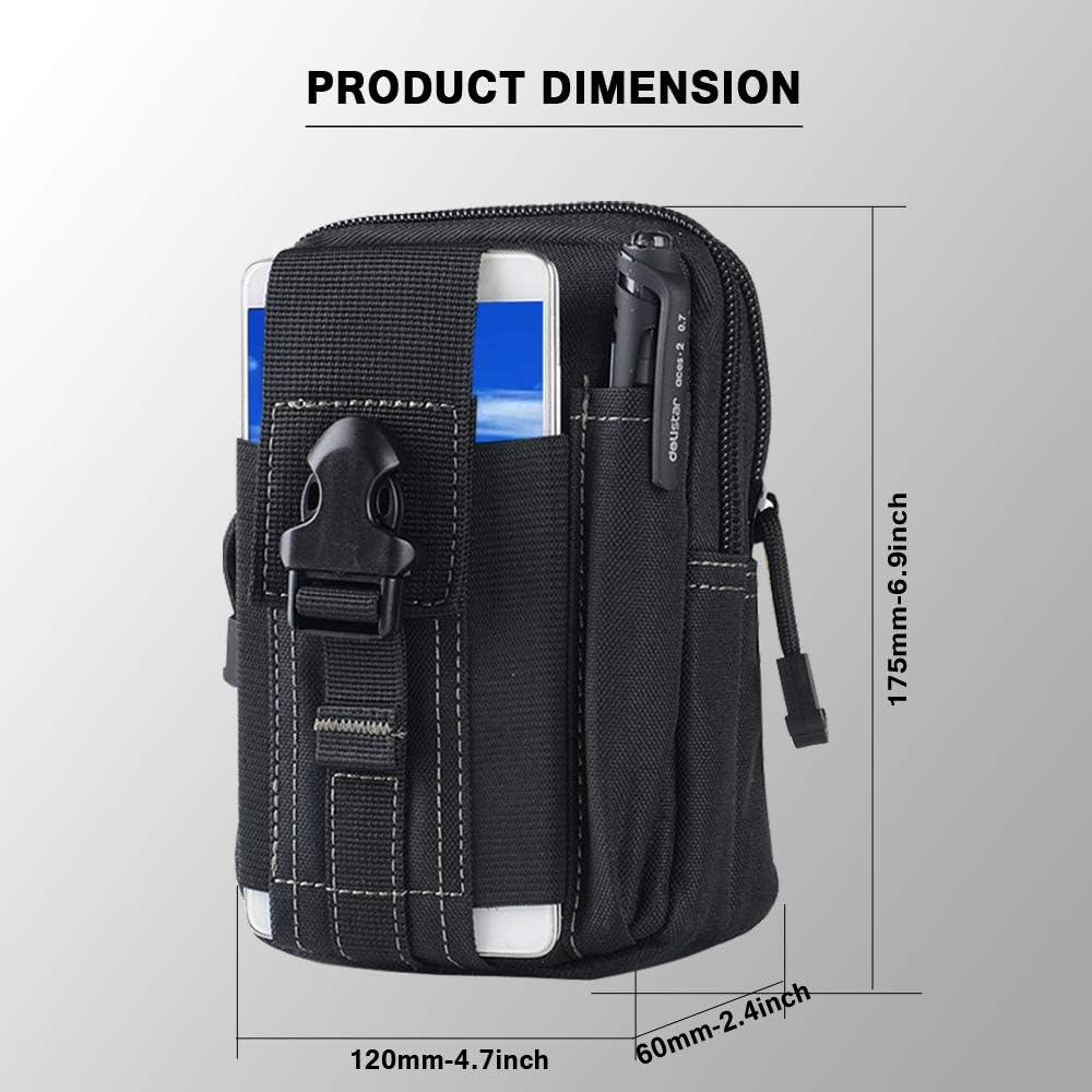 Tactical Molle Belt Pouch Mili - Men'S Accessories Pouch ulasan dan harga