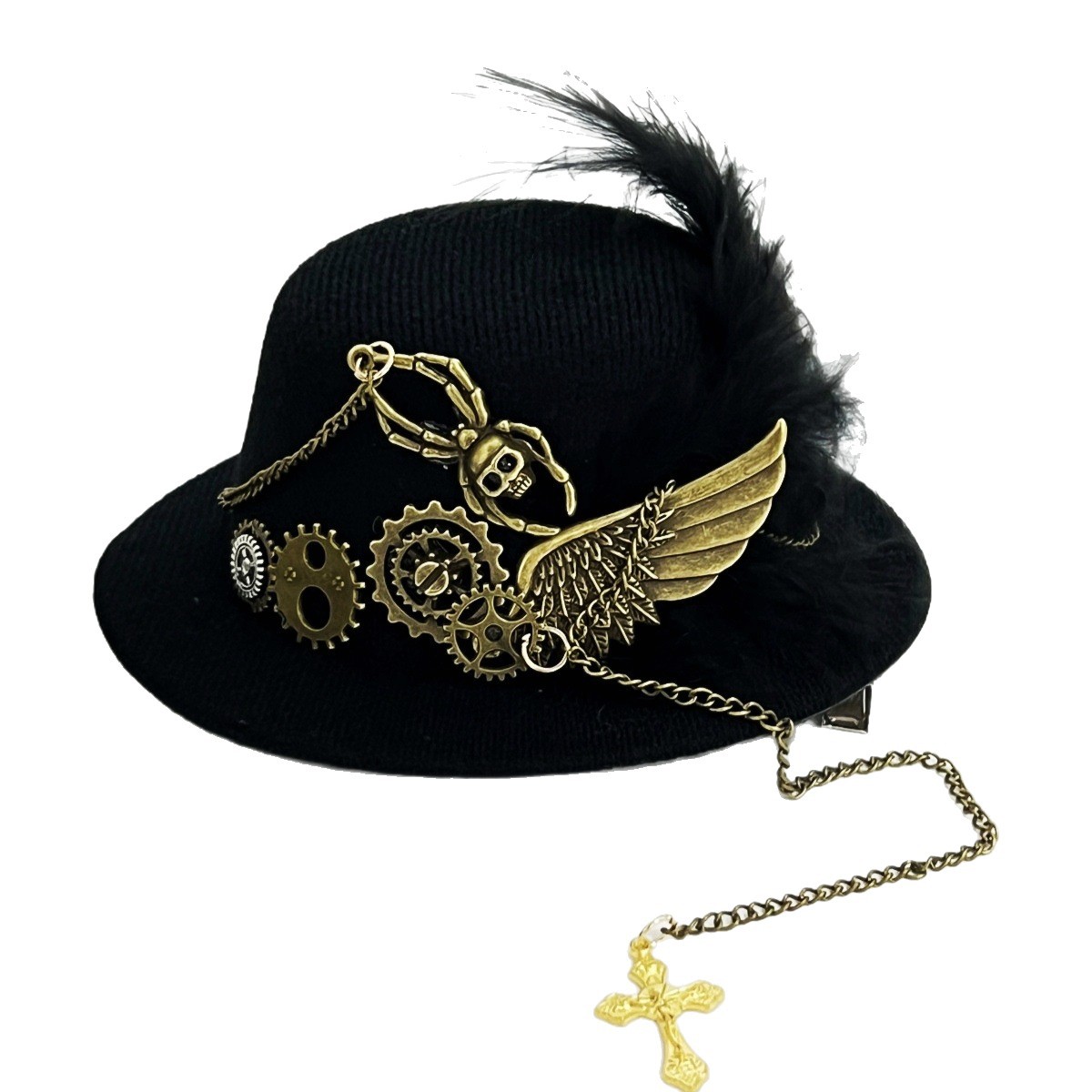 Halloween Gothic Mini Top Hat  - Men'S Victorian Accessories ulasan dan harga