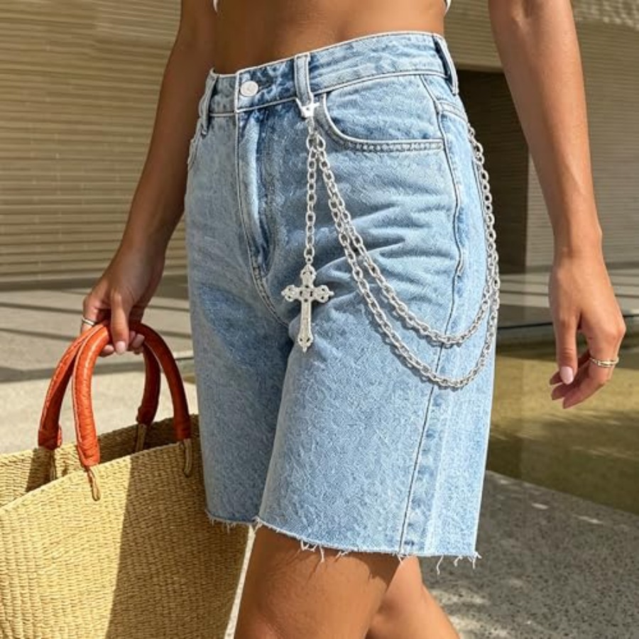Wallet Chain for Men Women Hip - Men'S Accessories Wallet ulasan dan harga