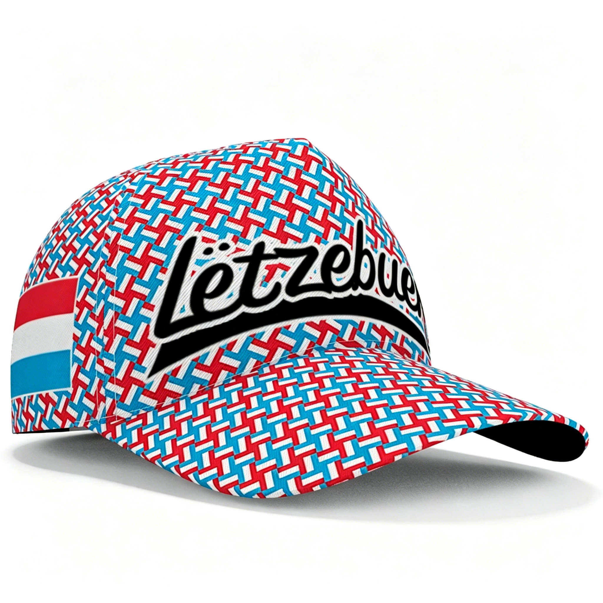 Luxembourg Lëtzebuerg Color Bl - Hat Snapback Cap ulasan dan harga