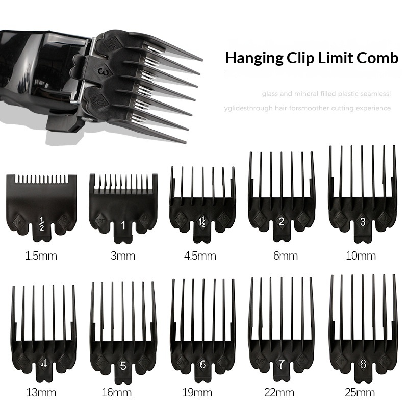 8 Grids Sizes Men Hair Clipper - Men Accessories Guide ulasan dan harga