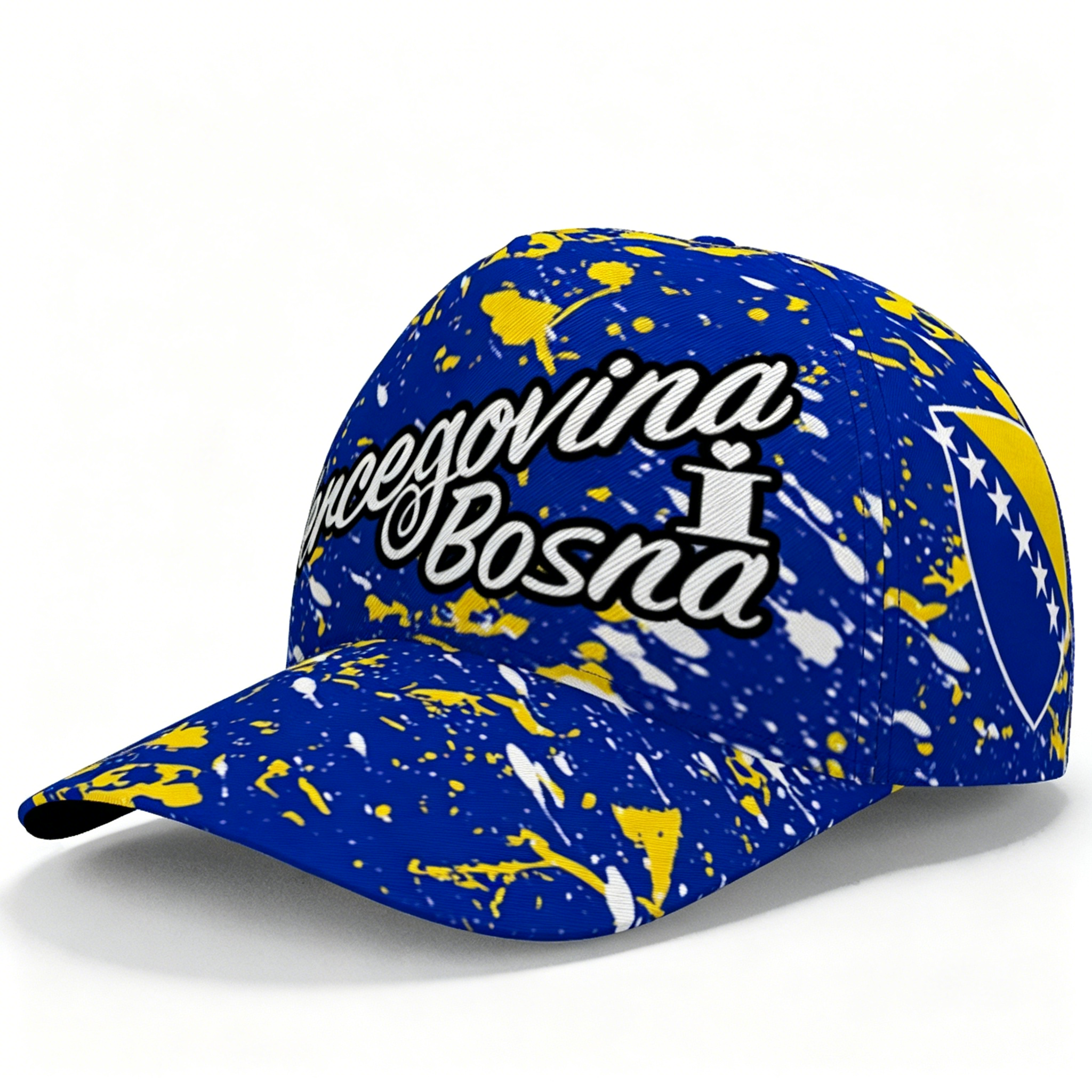 Bosnia and Herzegovina Letter  - Hat Snapback Cap ulasan dan harga