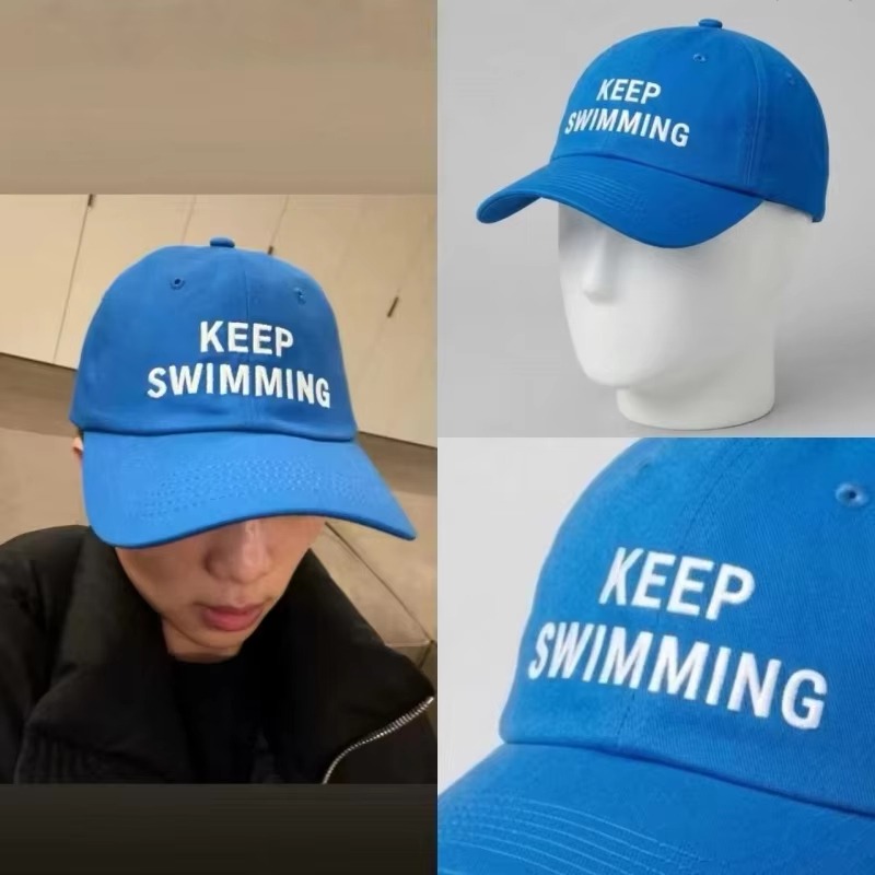 2026 Trendy keep Swimming New  - Hat Snapback Cap ulasan dan harga