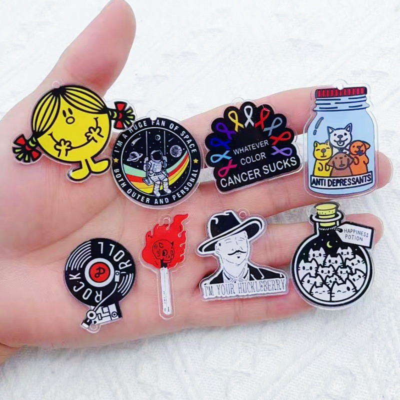 10pcs Halloween cartoon charac - Men Keychain Accessories ulasan dan harga