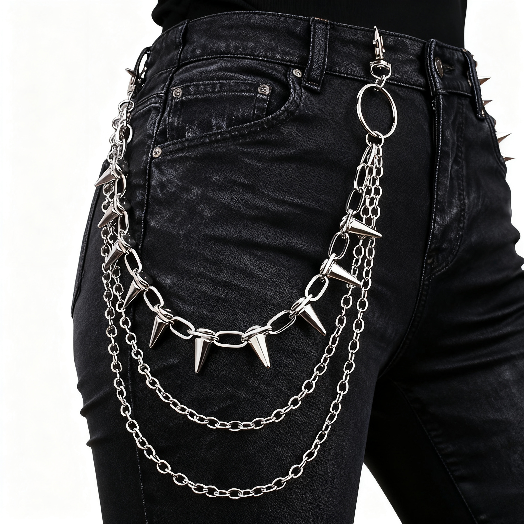 Unisex Hip Hop Punk Rock Metal - Men'S Accessories Wallet ulasan dan harga