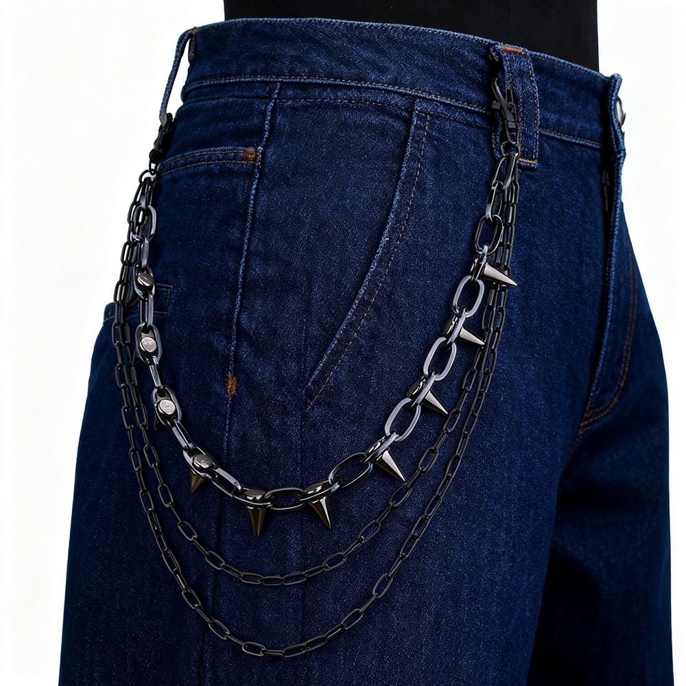 Unisex Hip Hop Punk Rock Metal - Men'S Accessories Wallet ulasan dan harga