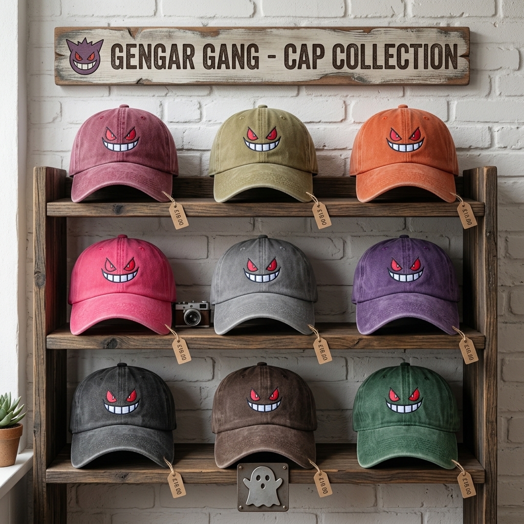 Bandai Pokemon Gengar Baseball - Hat Snapback Cap ulasan dan harga