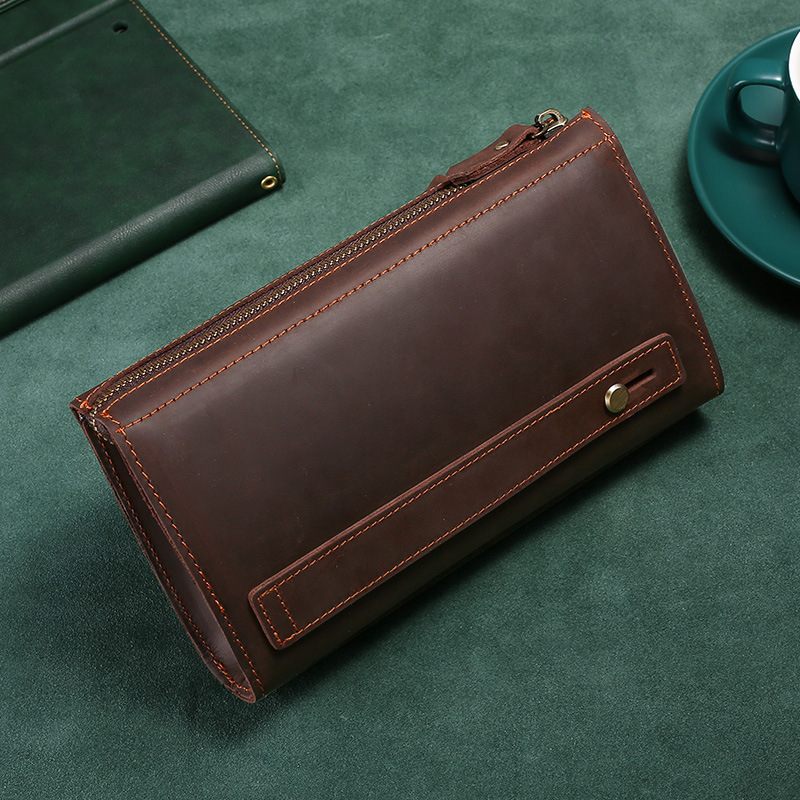 Men's Clutches Long Handbag Bu - Men'S Accessories Wallet ulasan dan harga
