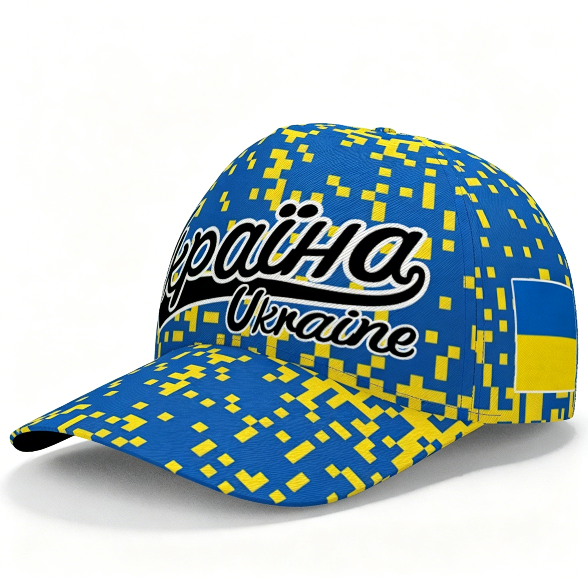 Unisex Ukraine Two Tone Flag S - Hat Snapback Cap ulasan dan harga