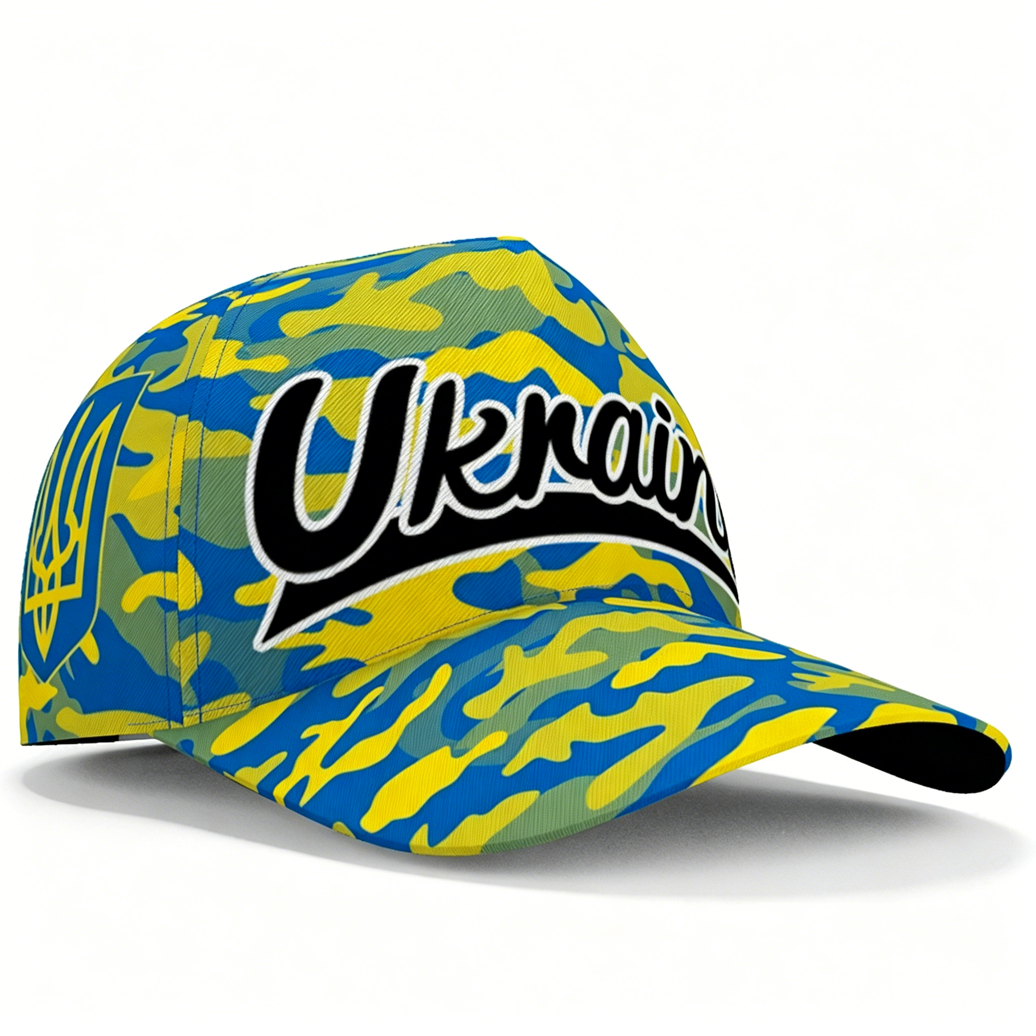 Unisex Ukraine Two Tone Flag S - Hat Snapback Cap ulasan dan harga