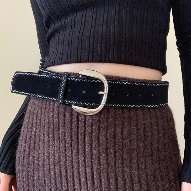 Vintage Suede Belt Brown Insta - Men'S Accessories Instagram ulasan dan harga