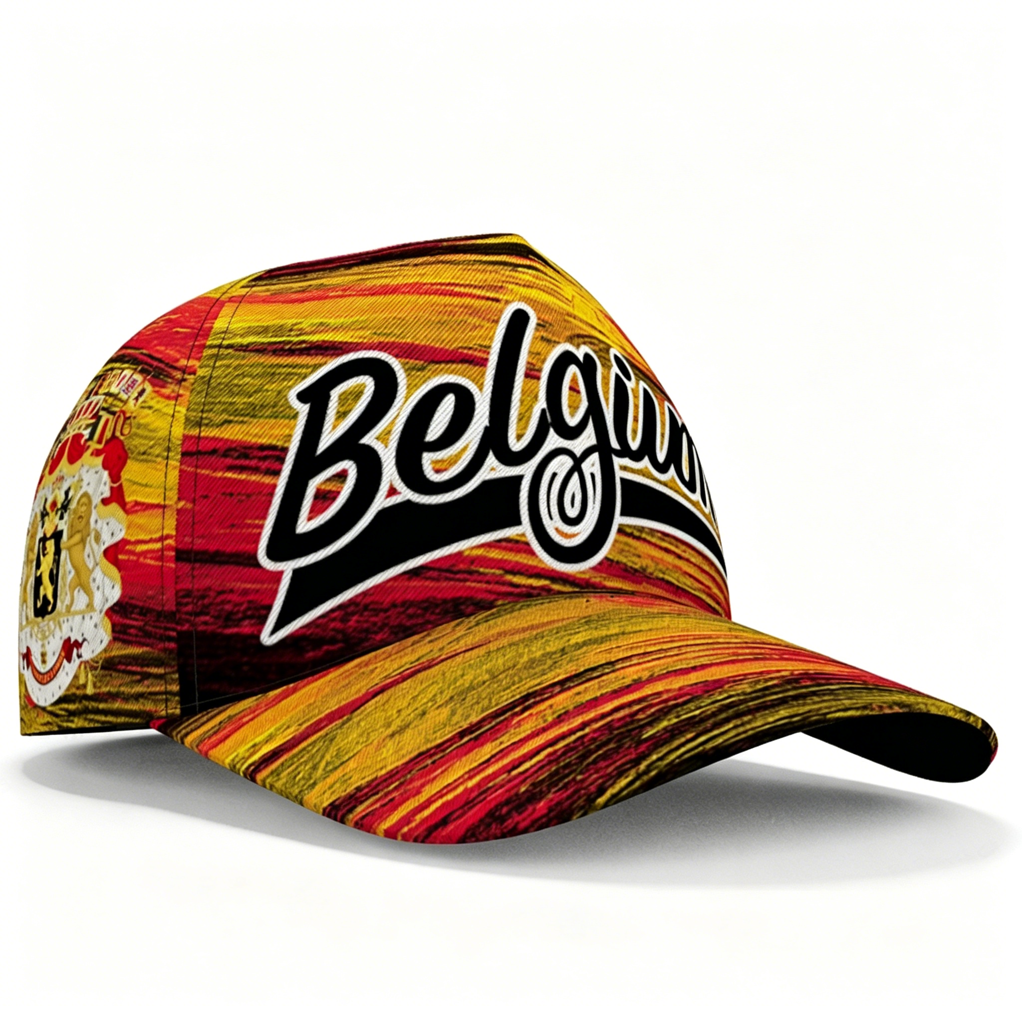 Belgium National Flag Letter P - Hat Snapback Cap ulasan dan harga