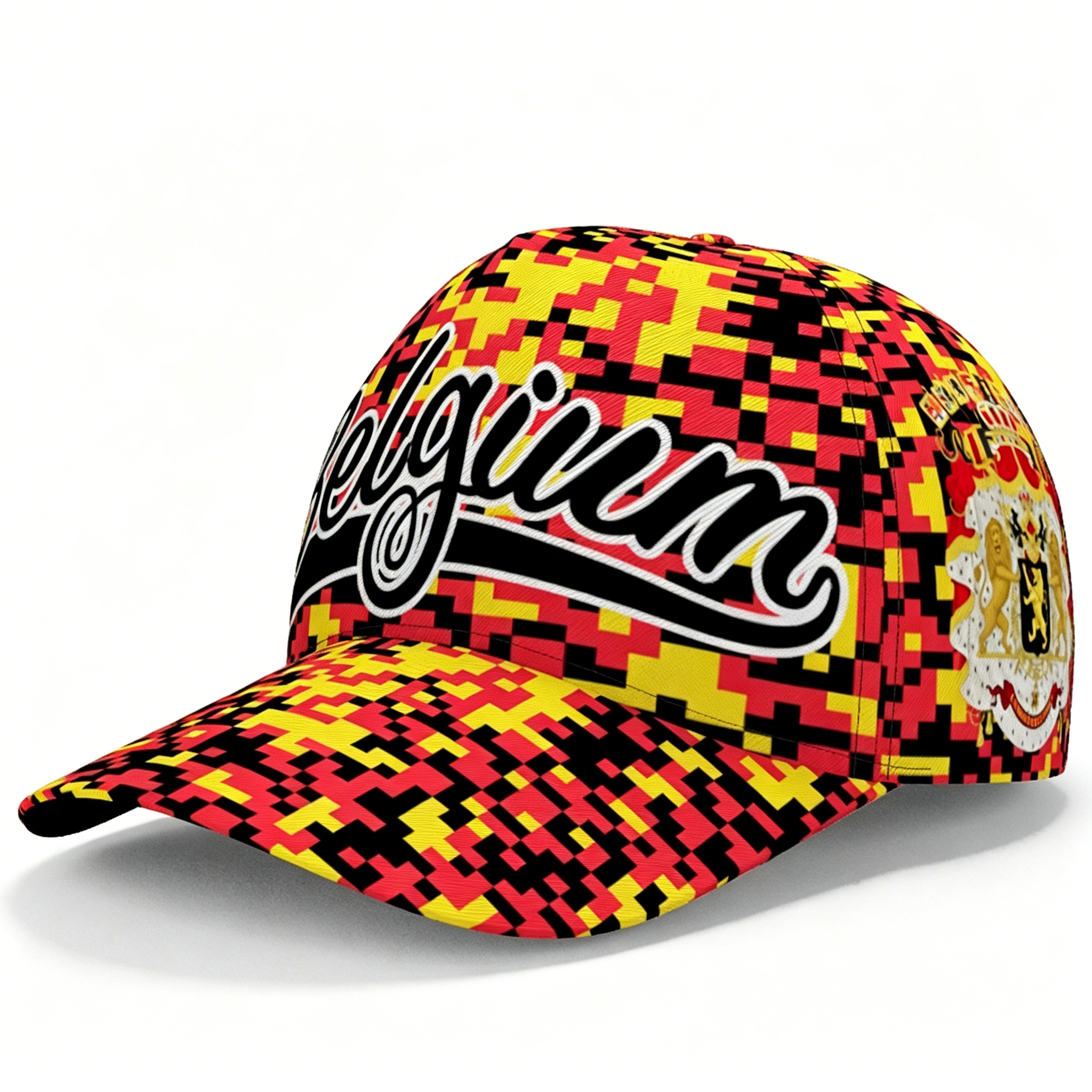 Belgium National Flag Letter P - Hat Snapback Cap ulasan dan harga