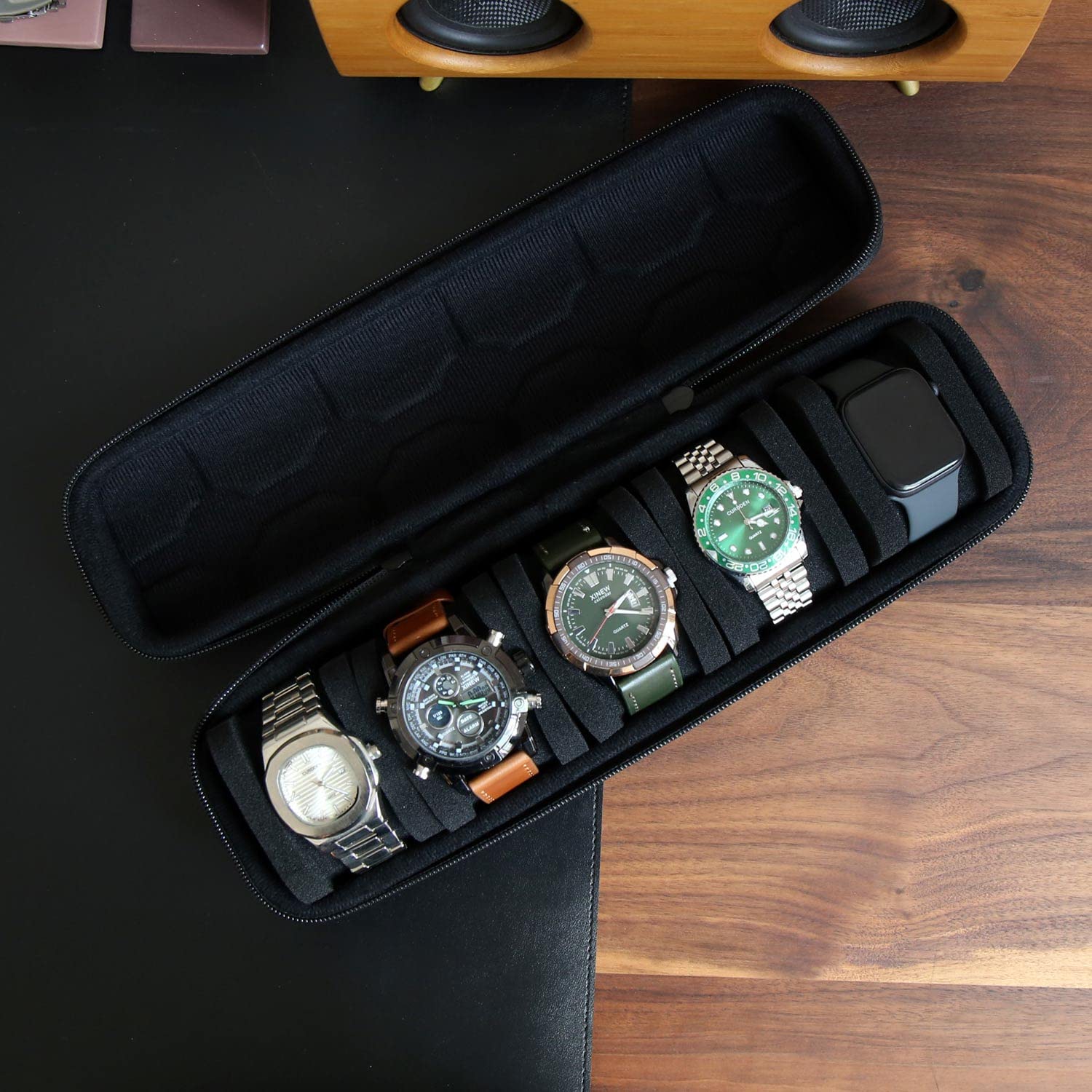 Watch Box Organizer For Men or - Men'S Accessories Rack ulasan dan harga