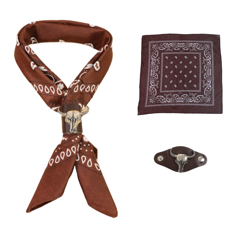 Artistic Cotton Square Scarf A - Men Accessories Ring ulasan dan harga
