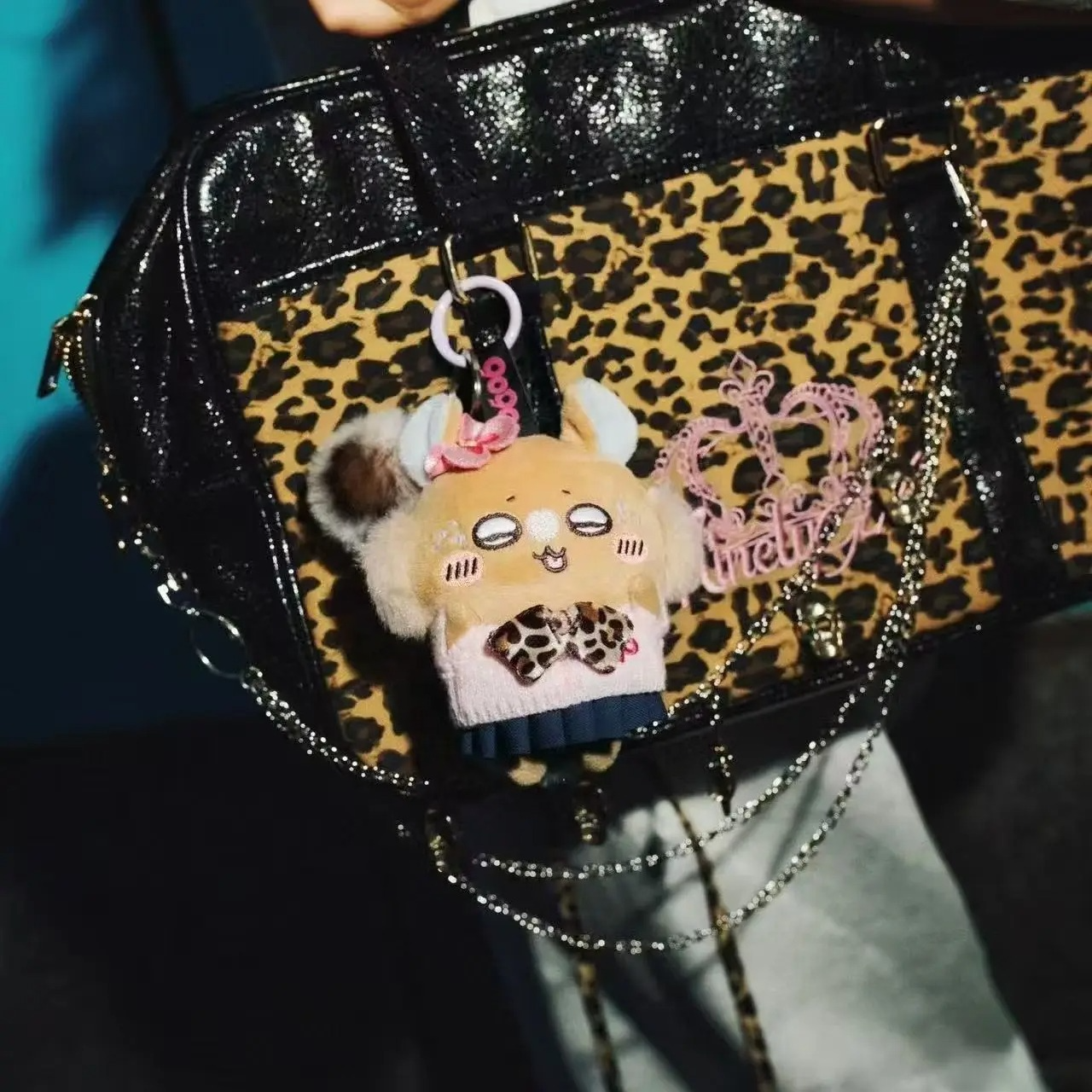 jiyi Usagi Momonga Plush Keych - Men Keychain Accessories ulasan dan harga