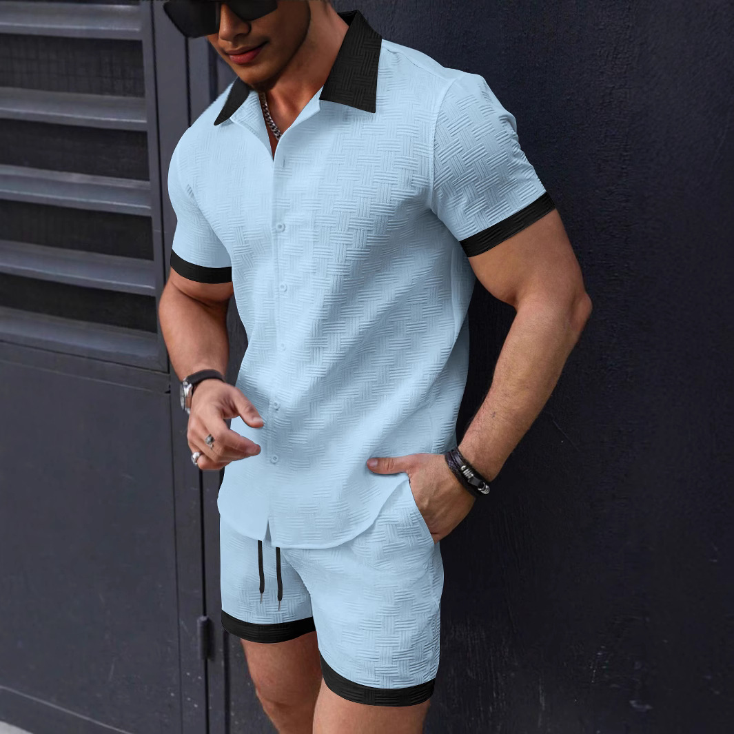 Matching Sets Trend Men Suit   - Men'S Accessories Pouch ulasan dan harga