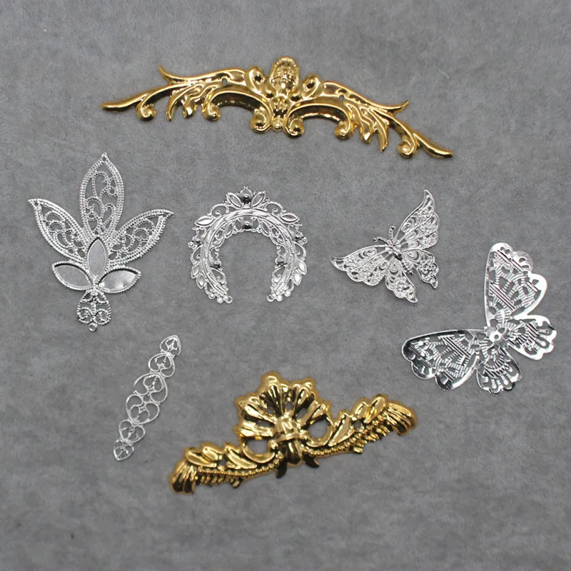 Metal Filigree Connectors DIY  - Men Accessories Photos ulasan dan harga