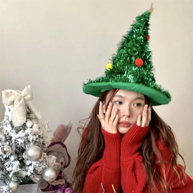 Christmas Hat with Small Tree  - Men Accessories Photos ulasan dan harga