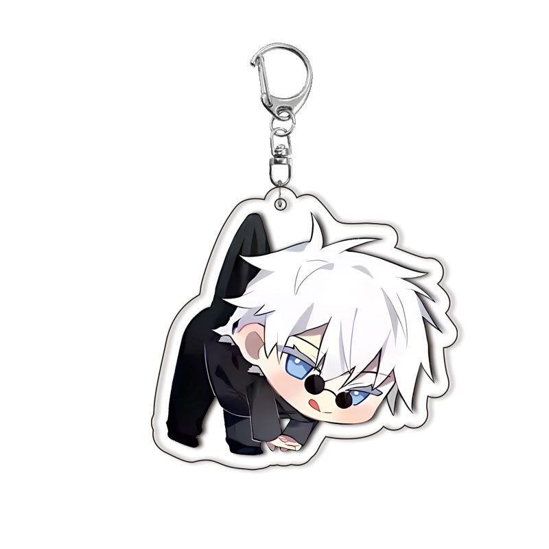 Jujutsu Kaisen Acrylic Keychai - Men Keychain Accessories ulasan dan harga
