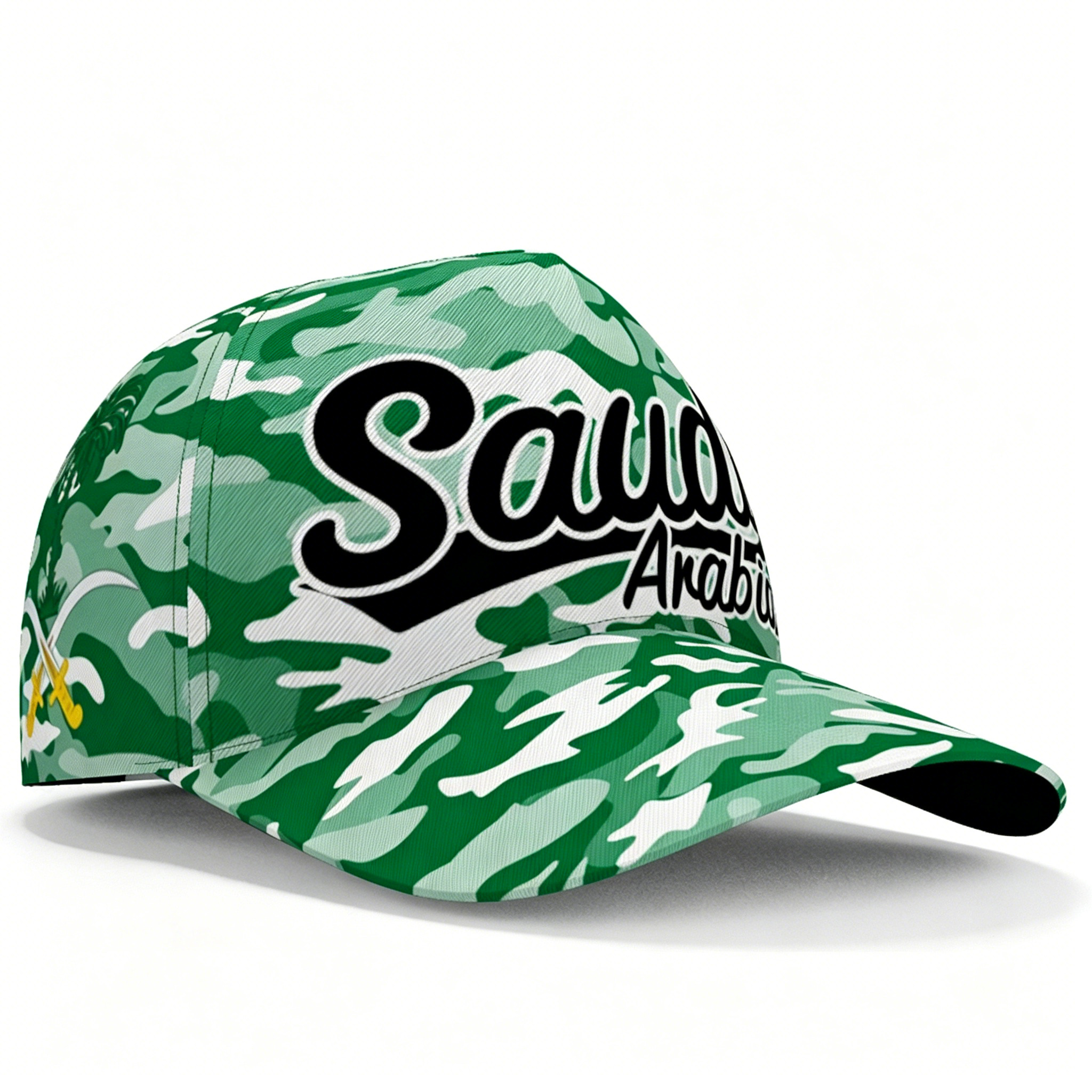Saudi Arabia Script Sword Nati - Hat Snapback Cap ulasan dan harga