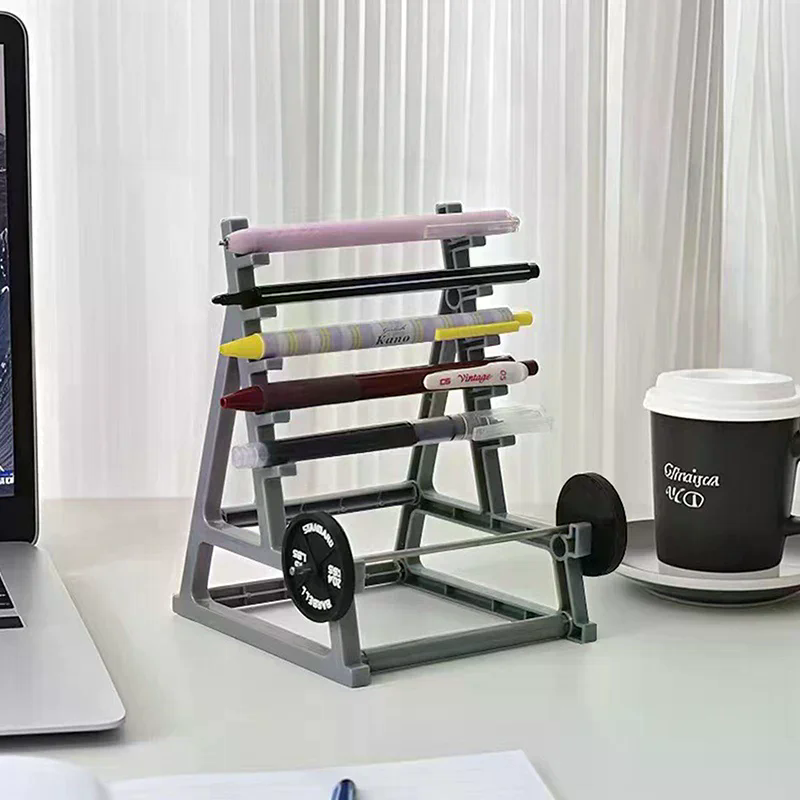 Creative Desktop Barbell Rack  - Men'S Accessories Rack ulasan dan harga