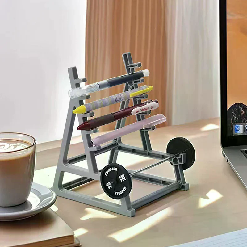 Creative Desktop Barbell Rack  - Men'S Accessories Rack ulasan dan harga