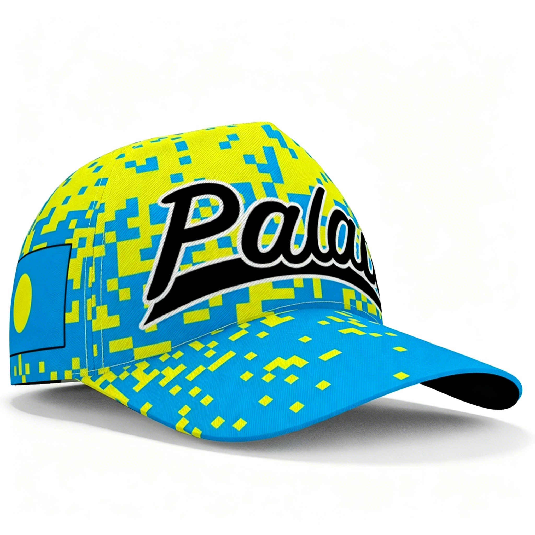 Palau Flag Solid Base Yellow C - Hat Snapback Cap ulasan dan harga