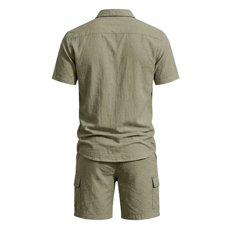 Men Summer American Linen Two  - Men'S Accessories Pouch ulasan dan harga