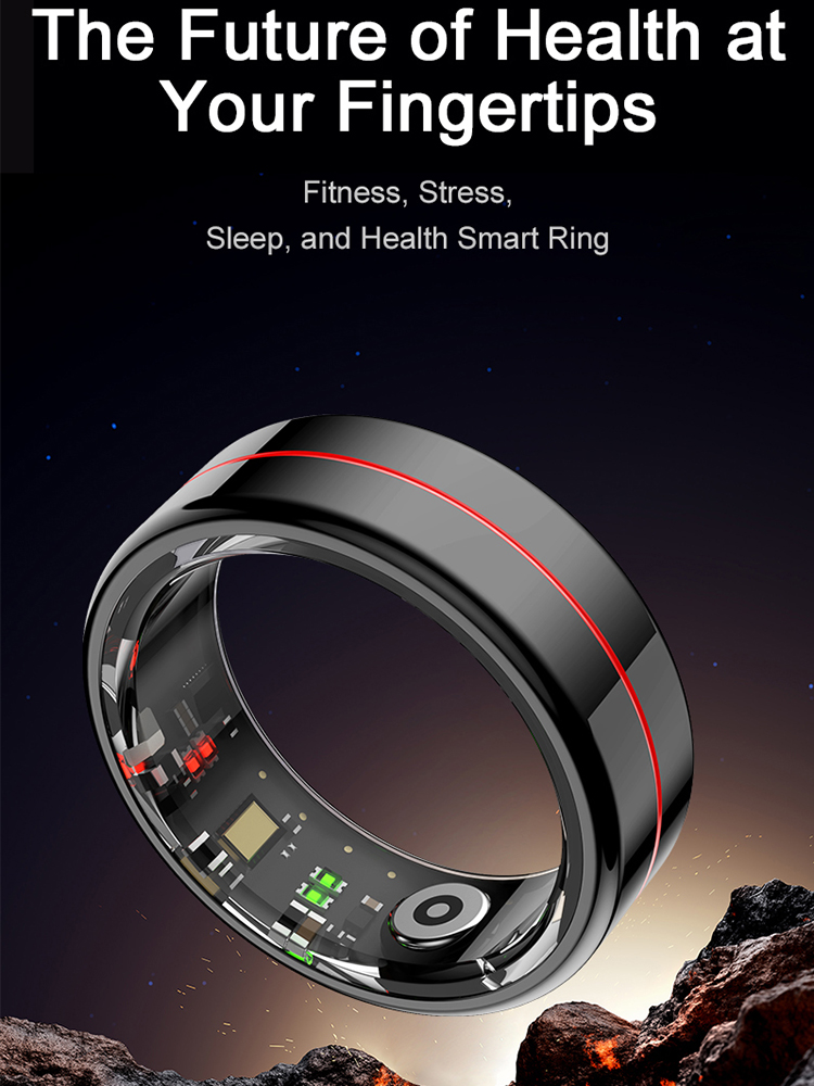 R04 Smart Ring Men Women Healt - Men Accessories Ring ulasan dan harga